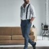 Outfit con tirantes para hombre: ¿Cómo se ponen los tirantes y cómo se combinan?