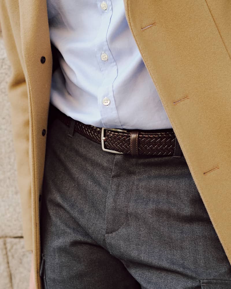 combinar cinturon con zapatos